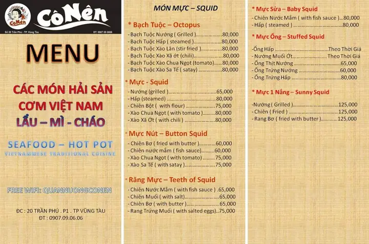 Địa Chỉ, Thực Đơn Và Giờ Mở Cửa Quán Nướng Cô Nên Vũng Tàu – Hướng Dẫn Chi Tiết Cho Thực Khách