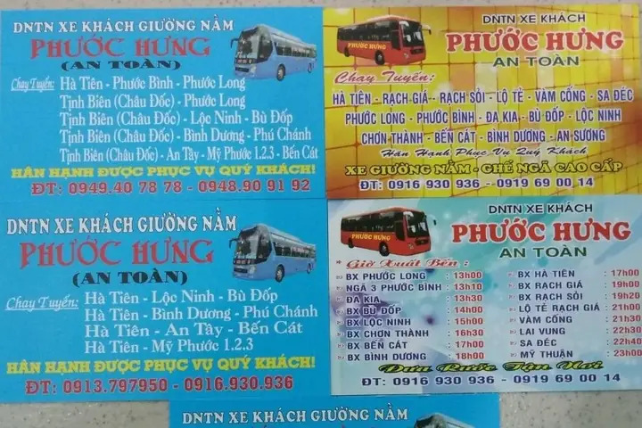 Tổng Hợp Số Điện Thoại Và Thông Tin Liên Hệ Nhà Xe Phước Hưng Mới Nhất