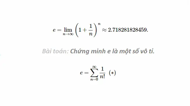 Số E Là Gì? Khám Phá Hằng Số Euler Và Vai Trò Trong Toán Học