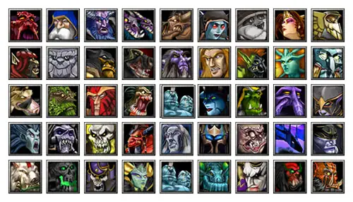 Tên Các Tướng Trong Dota 1