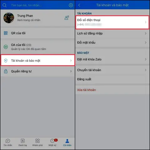 Cách Thay Đổi Số Điện Thoại Zalo Đơn Giản, Giữ Nguyên Tin Nhắn Và Danh Bạ Cách Thay Đổi Số Điện Thoại Zalo Đơn Giản, Giữ Nguyên Tin Nhắn Và Danh Bạ