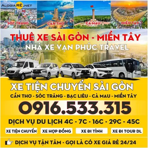 Dịch Vụ Thuê Xe Tại Sóc Trăng: Bảng Giá Và Địa Chỉ Cho Thuê Uy Tín (4 - 45 Chỗ)