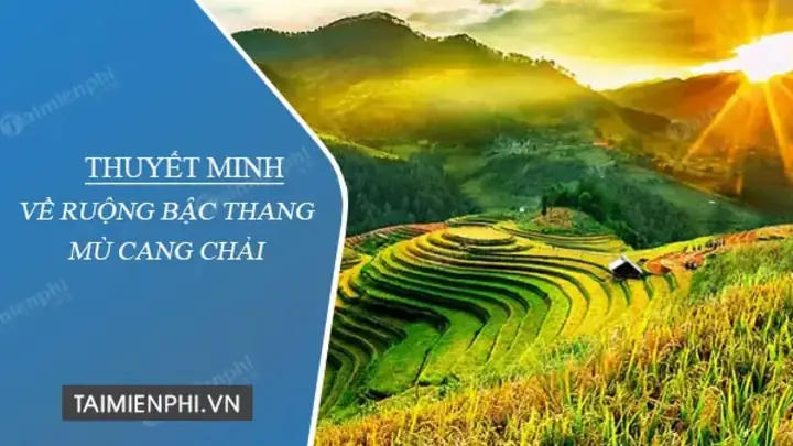 Thuyết Minh Về Ruộng Bậc Thang: Định Nghĩa, Đặc Điểm Và Ví Dụ Mẫu Cho Học Sinh