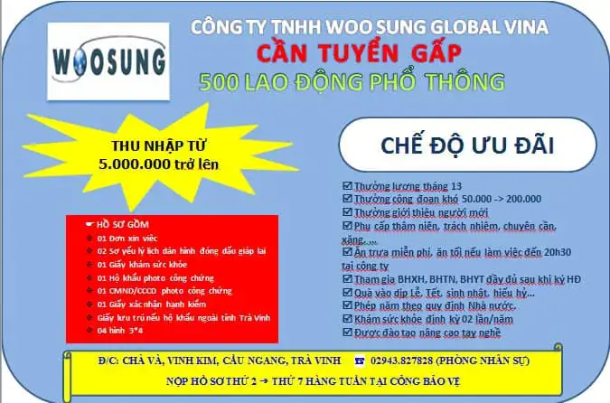 Tổng Hợp Các Vị Trí Tuyển Dụng Và Tìm Việc Làm Tại Trà Vinh Mới Nhất 2026 Tổng Hợp Các Vị Trí Tuyển Dụng Và Tìm Việc Làm Tại Trà Vinh Mới Nhất 2026