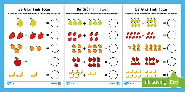 Hình Ảnh Toán Lớp 1: Bộ Sưu Tập Trực Quan Đầy Đủ Giúp Bé Hiểu & Thực Hành (dành Cho Phụ Huynh & Giáo Viên) Hình Ảnh Toán Lớp 1: Bộ Sưu Tập Trực Quan Đầy Đủ Giúp Bé Hiểu & Thực Hành (dành Cho Phụ Huynh & Giáo Viên)