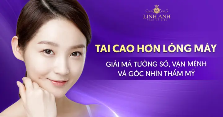 Tướng Tai Thấp Hơn Lông Mày