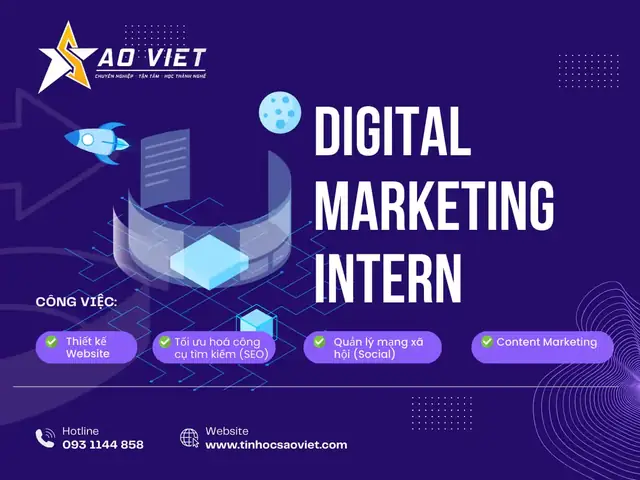 Tuyển Dụng Digital Marketing Intern: Danh Sách Việc Làm Mới Nhất Và Kinh Nghiệm Ứng Tuyển
