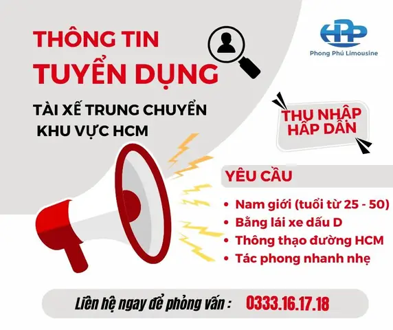 Tuyển Dụng Lái Xe Tp.hcm: Tổng Hợp Việc Làm Mới Nhất Và Nơi Ứng Tuyển Uy Tín Tuyển Dụng Lái Xe Tp.hcm: Tổng Hợp Việc Làm Mới Nhất Và Nơi Ứng Tuyển Uy Tín