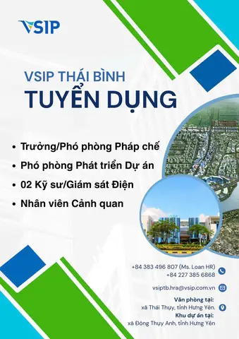 Tổng Hợp Tin Tuyển Dụng Việc Làm Tại Thái Bình Mới Nhất 2026 Tổng Hợp Tin Tuyển Dụng Việc Làm Tại Thái Bình Mới Nhất 2026