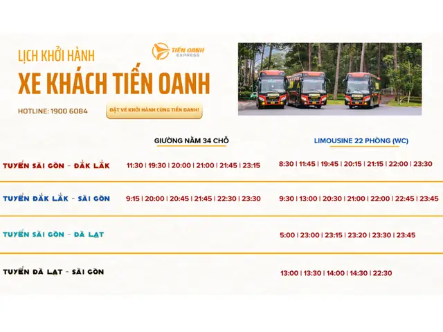 Tổng Hợp Thông Tin Vé Xe Về Đắk Lắk: Giá Vé, Nhà Xe Uy Tín Và Kinh Nghiệm Đặt Vé Tổng Hợp Thông Tin Vé Xe Về Đắk Lắk: Giá Vé, Nhà Xe Uy Tín Và Kinh Nghiệm Đặt Vé