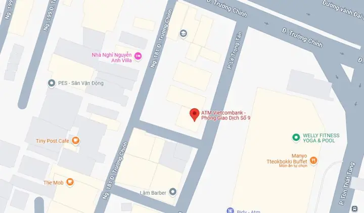 Danh Sách Địa Chỉ Và Thông Tin Giao Dịch Vietcombank Chi Nhánh Thanh Xuân