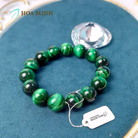 Vòng Tay Đá Mắt Hổ Màu Xanh Vòng Tay Đá Mắt Hổ Màu Xanh