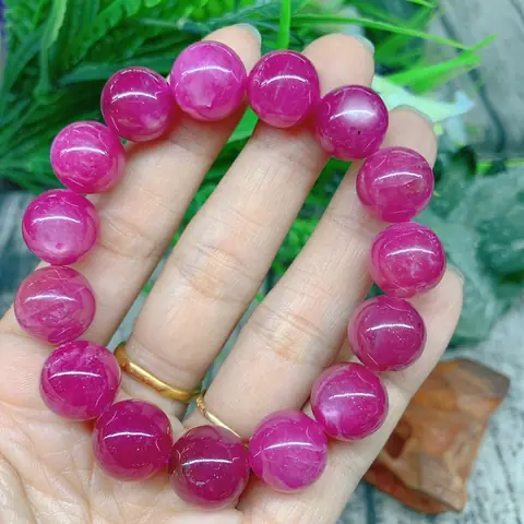 Vòng Tay Đá Ruby Hồng Vòng Tay Đá Ruby Hồng
