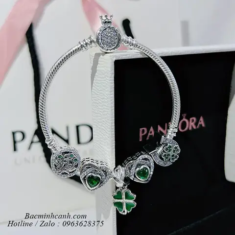 Vòng Tay Pandora Màu Xanh Vòng Tay Pandora Màu Xanh