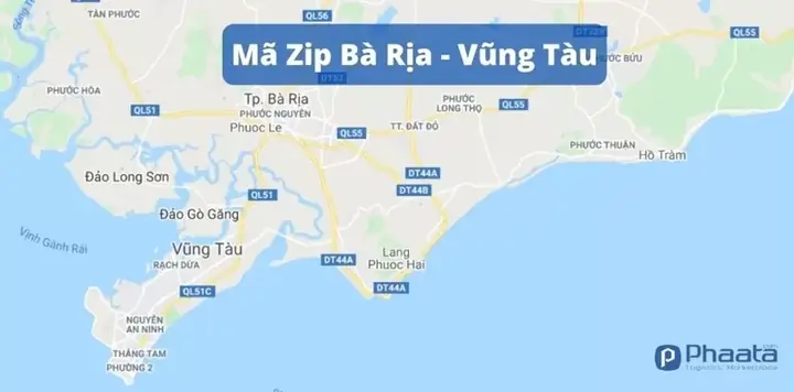Mã Bưu Chính (zip Code) Bà Rịa - Vũng Tàu Cập Nhật Mới Nhất