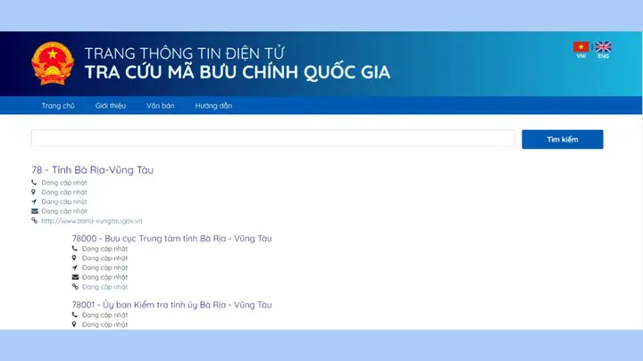 Mã Bưu Chính (zip Code) Bà Rịa - Vũng Tàu Cập Nhật Mới Nhất