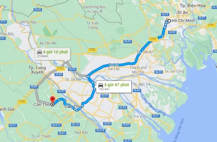 Cập Nhật Khoảng Cách Từ Bến Xe Cần Thơ Đến Sân Bay Cần Thơ Và Lộ Trình Di Chuyển Cho Hành Khách Cập Nhật Khoảng Cách Từ Bến Xe Cần Thơ Đến Sân Bay Cần Thơ Và Lộ Trình Di Chuyển Cho Hành Khách