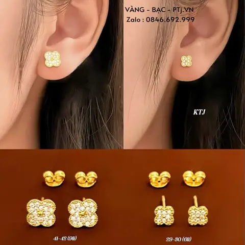 Mua Bông Tai Cỏ 4 Lá Vàng Tây Loại Nào Tốt Và Giá Bao Nhiêu Cho Nữ Yêu Trang Sức May Mắn Mua Bông Tai Cỏ 4 Lá Vàng Tây Loại Nào Tốt Và Giá Bao Nhiêu Cho Nữ Yêu Trang Sức May Mắn