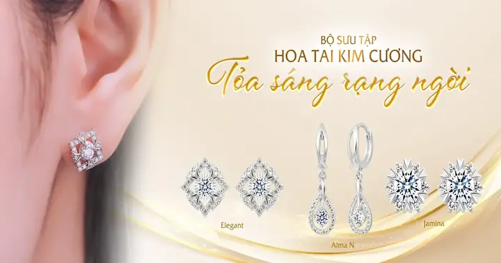 Cập Nhật Mức Giá Bông Tai Kim Cương Giá Rẻ Và Kinh Nghiệm Chọn Hoa Tai Hột Xoàn Cập Nhật Mức Giá Bông Tai Kim Cương Giá Rẻ Và Kinh Nghiệm Chọn Hoa Tai Hột Xoàn