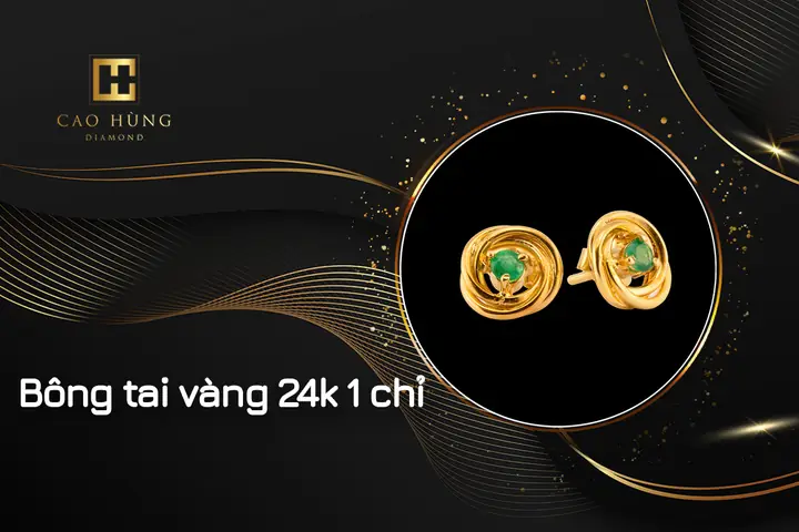 Tổng Hợp Bông Tai Vàng Ta 1 Chỉ: Mẫu Đẹp, Giá Bao Nhiêu Và Nơi Mua Uy Tín