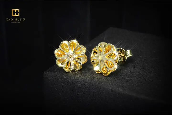 Tổng Hợp Bông Tai Vàng Ta 1 Chỉ: Mẫu Đẹp, Giá Bao Nhiêu Và Nơi Mua Uy Tín