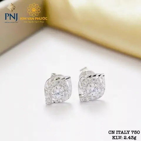 Mua Bông Tai Vàng Trắng Italy 18k: Giá, Mẫu Mã, Cách Chọn Và Nơi Mua Uy Tín
