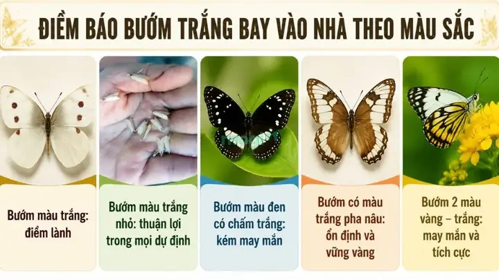 Giải Mã Ý Nghĩa Bướm Trắng Bay Quanh Người Là Điềm Tốt Hay Xấu?