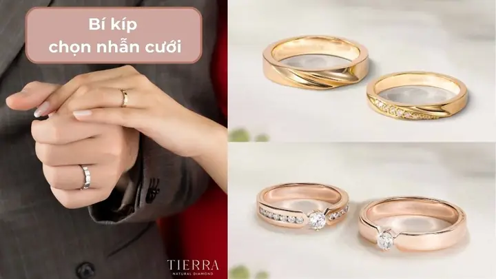 Hướng Dẫn Cách Chọn Nhẫn Cưới Vừa Tay Cho Các Cặp Đôi Hướng Dẫn Cách Chọn Nhẫn Cưới Vừa Tay Cho Các Cặp Đôi