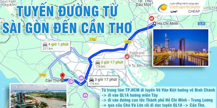 Xác Định Khoảng Cách Từ Cần Thơ Đi Bình Dương Bao Nhiêu Km Cho Người Di Chuyển Bằng Đường Bộ