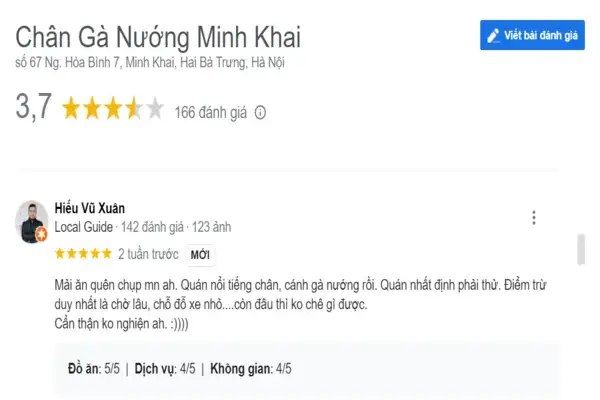Tìm Hiểu Địa Chỉ Quán Chân Gà Nướng Ngõ Hoà Bình 7 (chí Phèo - Minh Khai) Dành Cho Thực Khách Hà Nội Tìm Hiểu Địa Chỉ Quán Chân Gà Nướng Ngõ Hoà Bình 7 (chí Phèo - Minh Khai) Dành Cho Thực Khách Hà Nội