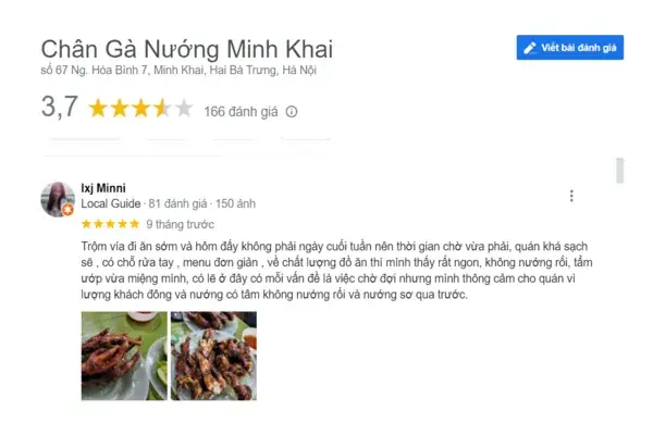 Tìm Hiểu Địa Chỉ Quán Chân Gà Nướng Ngõ Hoà Bình 7 (chí Phèo - Minh Khai) Dành Cho Thực Khách Hà Nội Tìm Hiểu Địa Chỉ Quán Chân Gà Nướng Ngõ Hoà Bình 7 (chí Phèo - Minh Khai) Dành Cho Thực Khách Hà Nội