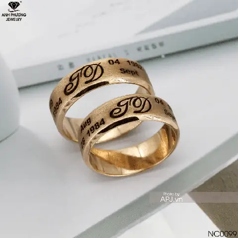 Có Nên Khắc Tên Vào Nhẫn Cưới Không Và Gợi Ý Ý Tưởng Cho Các Cặp Đôi
