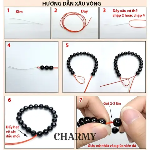 Hướng Dẫn Chọn Và Sử Dụng Dây Xỏ Vòng Tay Đá Phù Hợp Cho Người Mới