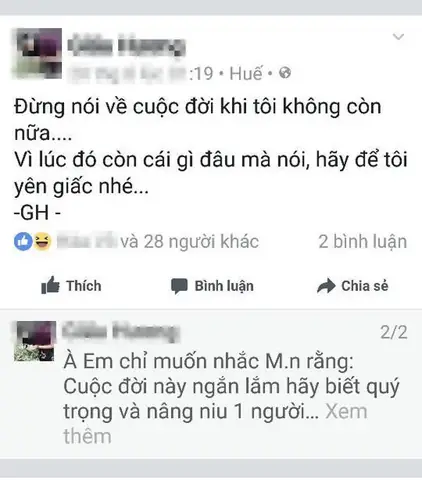 Tổng Hợp Những Điềm Báo Cái Chết Trên Facebook Từ Các Status Báo Trước