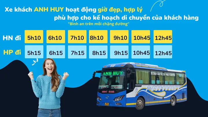 Tra Cứu Giờ Chạy Xe Anh Huy Hà Nội Hải Phòng: Lịch Trình Chi Tiết Tra Cứu Giờ Chạy Xe Anh Huy Hà Nội Hải Phòng: Lịch Trình Chi Tiết