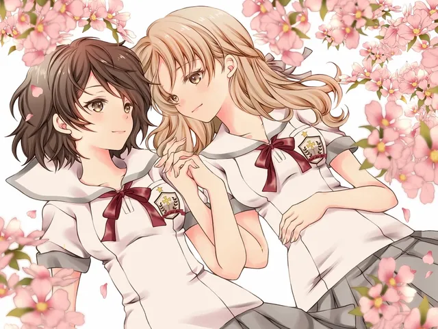 Tải Hình Ảnh Bách Hợp (yuri) Ngọt Ngào Cho Fan Anime