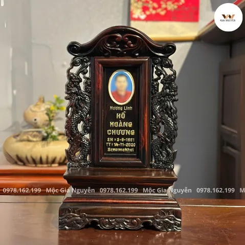 Tổng Hợp Hình Ảnh Bài Vị (long Vị) Thờ Gia Tiên Gồm Bài Vị Gỗ, Bài Vị Gắn Ảnh Cho Gia Chủ