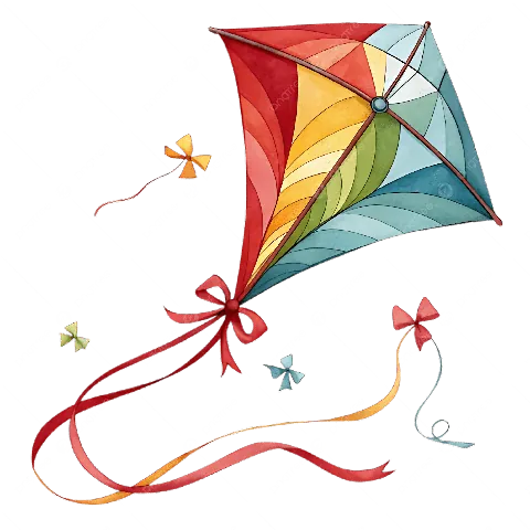 Tải Hình Ảnh Cái Diều Miễn Phí (cánh Diều, Diều Giấy) Cho Bé Tô Màu Và Thiết Kế
