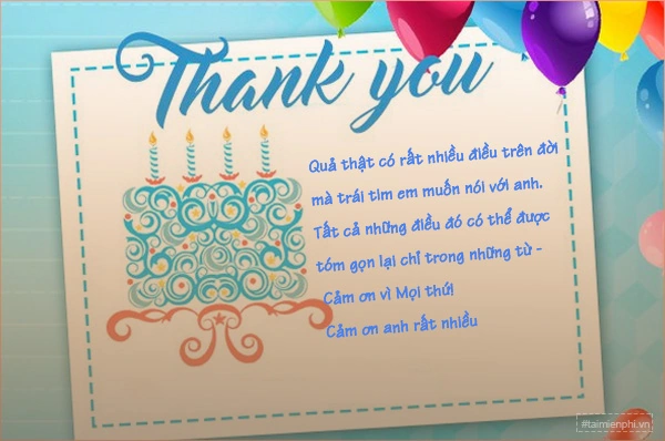 99+ Hình Ảnh Cảm Ơn Mọi Người Chúc Mừng Sinh Nhật Đẹp, Độc Đáo & Dễ Thương Dành Cho Bạn Trẻ