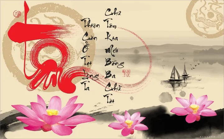 Khám Phá Hình Ảnh Chữ Tâm Thư Pháp Đẹp Và Sâu Sắc Cho Người Yêu Nghệ Thuật Gồm Thư Pháp, Tranh Thêu Và Dát Vàng