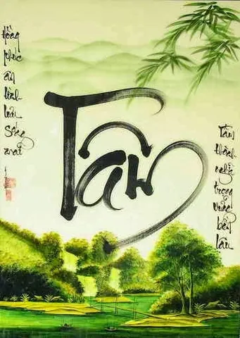 Khám Phá Hình Ảnh Chữ Tâm Thư Pháp Đẹp Và Sâu Sắc Cho Người Yêu Nghệ Thuật Gồm Thư Pháp, Tranh Thêu Và Dát Vàng