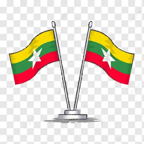 Tải Và Xem Hình Ảnh Cờ Myanmar Gồm Các Loại Png, Vector Cho Người Dùng
