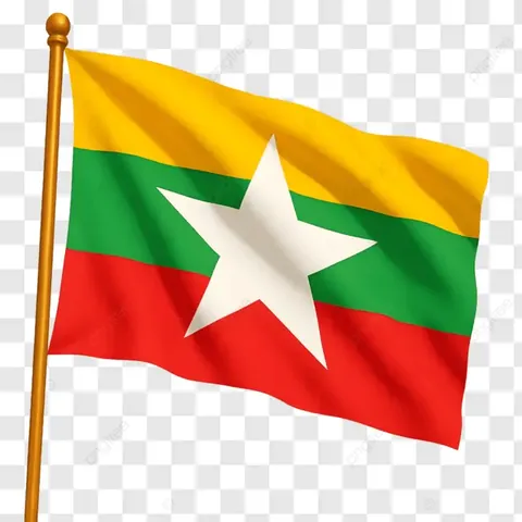 Tải Và Xem Hình Ảnh Cờ Myanmar Gồm Các Loại Png, Vector Cho Người Dùng