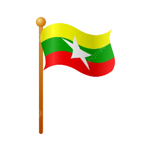 Tải Và Xem Hình Ảnh Cờ Myanmar Gồm Các Loại Png, Vector Cho Người Dùng