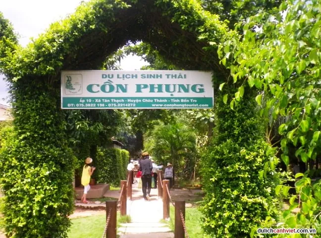 Chiêm Ngưỡng Hình Ảnh Cồn Phụng Cùng Các Góc Sinh Thái Nổi Bật Dành Cho Du Khách