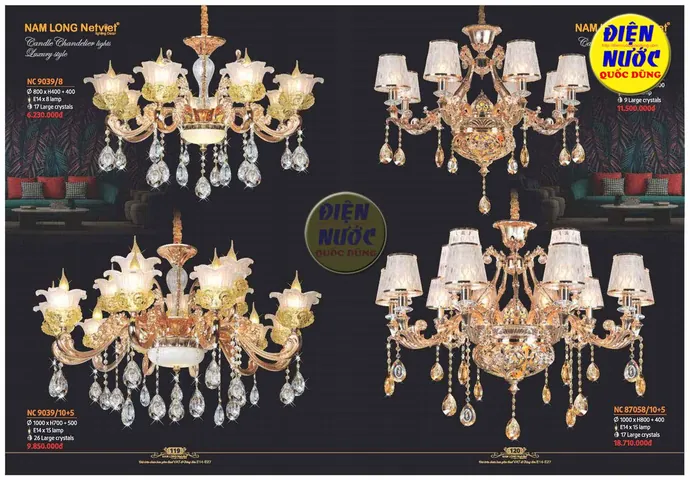 Chiêm Ngưỡng Hình Ảnh Đèn Chùm Đẹp & Sang Trọng Cho Phòng Khách, Biệt Thự Chiêm Ngưỡng Hình Ảnh Đèn Chùm Đẹp & Sang Trọng Cho Phòng Khách, Biệt Thự