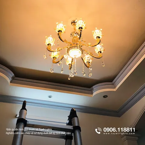 Chiêm Ngưỡng Hình Ảnh Đèn Chùm Đẹp & Sang Trọng Cho Phòng Khách, Biệt Thự Chiêm Ngưỡng Hình Ảnh Đèn Chùm Đẹp & Sang Trọng Cho Phòng Khách, Biệt Thự