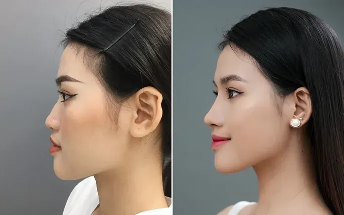 Xem Hình Ảnh Độn Cằm Thực Tế Và So Sánh Các Dáng Cằm Sau Thẩm Mỹ Cho Người Mới Tìm Hiểu