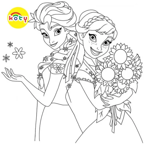 Tải Tranh Tô Màu Và Hình Ảnh Elsa Anna Đẹp Nhất Cho Bé Yêu (bộ Sưu Tập Frozen)