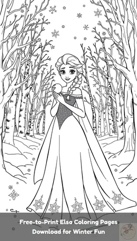 Tải Tranh Tô Màu Và Hình Ảnh Elsa Anna Đẹp Nhất Cho Bé Yêu (bộ Sưu Tập Frozen)